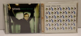 The Police Sting CD Lot of 2 Every Breath You Take Greatest Hits &amp; Brand New Day - £6.29 GBP