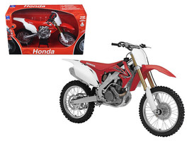 2012 Honda CR 250R Red 1/12 Diecast Motorcycle Model New Ray - £22.49 GBP