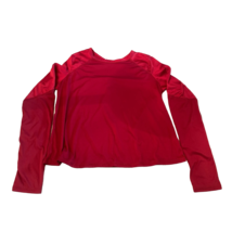 Champion C9 Womens Medium Red Long Sleeve Athletic Workout Top Shirt - £4.40 GBP