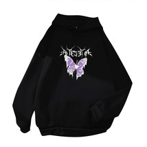  Witch  Hoodies Korean Fashion Harajuku  Oversized Hoodie Sweatshirts With Pocke - £55.43 GBP