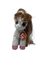 Ty Beanie Boos Cinnamon Magical Pony Horse Pink Hooves eye  Stuffed Anim... - $232.28 MXN
