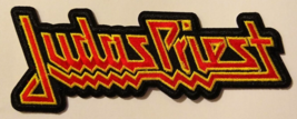 Judas Priest~Patch~Embroidered~5 1/4&quot; x 1 1/2&quot;~Iron or Sew on~Heavy Meta... - $4.66
