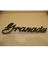 1975 - 79 FORD GRANADA EMBLEM OEM #D5DB-16B114-AA 75 1976 1977 1978 1979 - $61.53 CAD