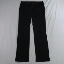 NYDJ 6 Lift Tuck Marilyn Straight Washed Black Stretch Denim Womens Jeans - £11.87 GBP