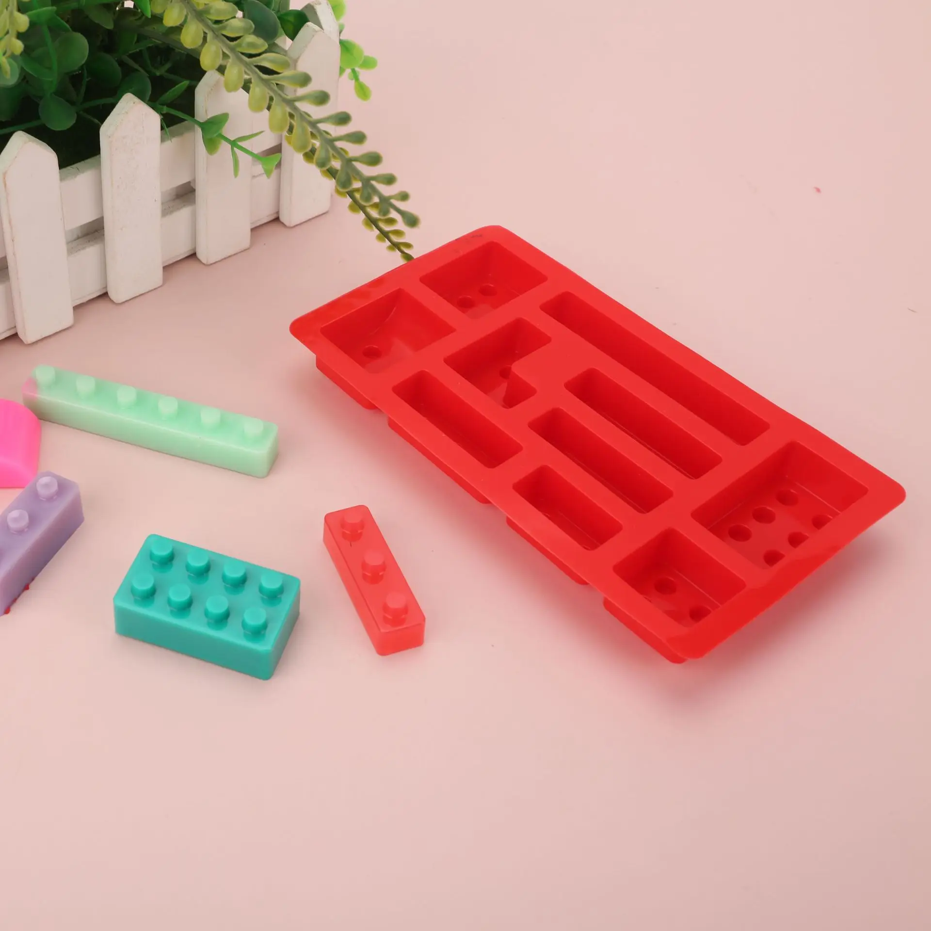 1PCS-D - Robot Ice Cube Tray Silicone Mold Chocolate Candy Mould for Kid... - $10.31