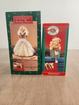 Hallmark Ornaments &amp; Stocking Hanger Lot of 3 Barbie Little Bear Victori... - $28.00