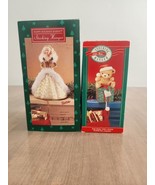 Hallmark Ornaments &amp; Stocking Hanger Lot of 3 Barbie Little Bear Victori... - $28.00