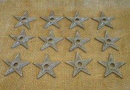 12 Cast Iron Stars Washer Texas Lone Star Ranch 3&quot; Primitive Raw Craft D... - £20.39 GBP