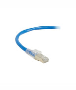 Black Box C6APC80S-BL-10 CAT6A 650-MHZ LOCKING SNAGLESS STRANDED ETHERNE... - $52.44