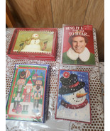 Lot of 58 Christmas Cards &amp; Envelopes Unused 4 Sealed Boxes  Vintage  - $32.60 CAD