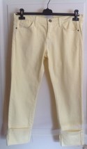 Current/Elliot  The Beatnik Jean Faded Daffodil Cropped Cuffed SZ 30 - $1,273.29 MXN