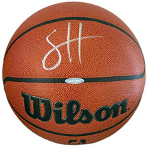 Scoot Henderson signed Official Wilson NBA Authentic Series Indoor Game Basketba - £238.41 GBP