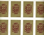 Double Uncut Sheet SOO Line Railroad Playing Cards by Hoyle  - £73.88 GBP
