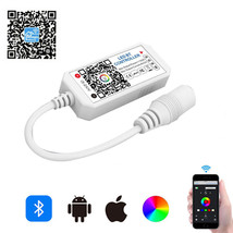 Bluetooth RGBW LED Strip Light Controller For 5050 3528 LED Strip Light ... - £10.16 GBP