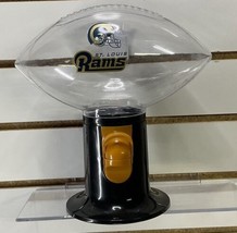 NFL St. Louis Rams Candy Gumball Dispenser 10 inches tall good condition - £15.68 GBP
