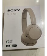Sony WH-CH520 Wireless Bluetooth On-Ear Headphones Beige iOS &amp; Android - $711.86 MXN