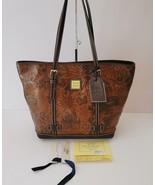 Dooney &amp; Bourke Disney Parks Cognac Sketch Medium EW Shopper Tote D890K ... - $296.97