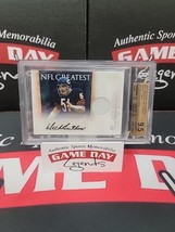 2010 Playoff National Treasures NFL GREATEST Dick Butkus Auto patch /10 BGS 9.5 - £355.57 GBP