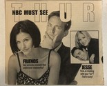 Friends Jesse Tv Guide Print Ad Matthew Perry Courtney Cox TPA10 - $5.93