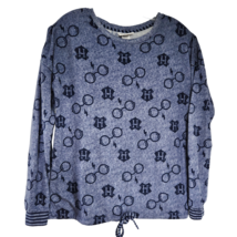 Harry Potter Wizarding World Soft Lounge Pajama Top Sweatshirt Size Small Women - £15.16 GBP