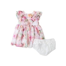 Wonder Nation Baby and Toddler Girl Floral Dress Multi Size 18M - £17.35 GBP