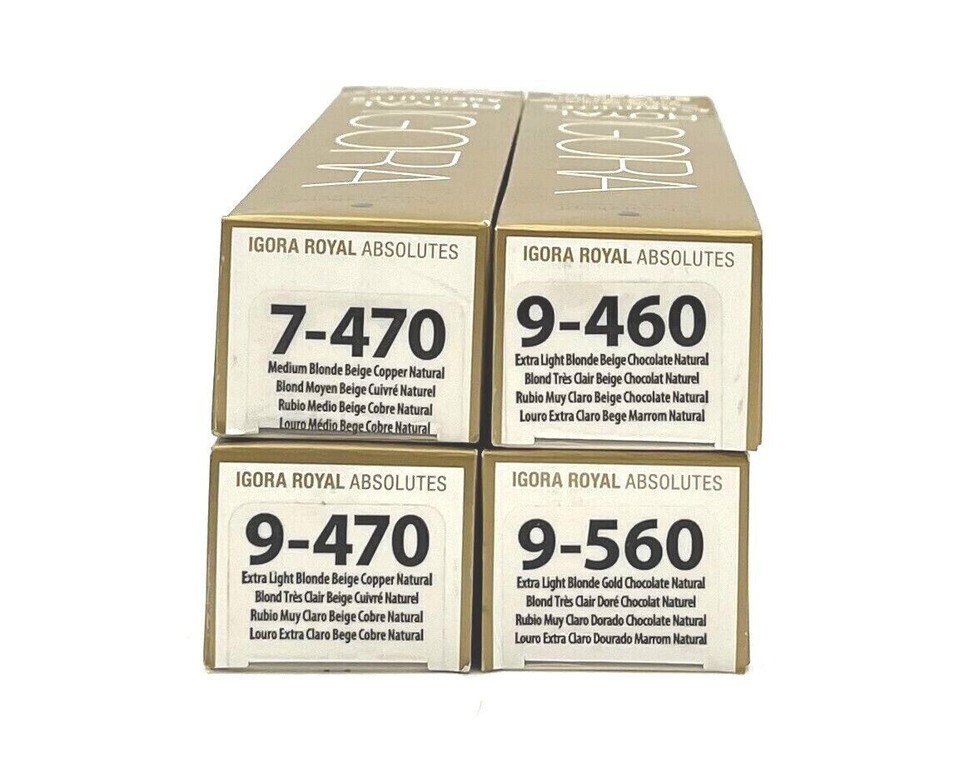Schwarzkopf Igora Royal Absolutes Permanent  Anti-Age Color Creme 2.1oz-... - $16.69