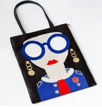 Fashion cartoon elegant woman sequins pu leather ladies shoulder bag handbag cas - £31.44 GBP