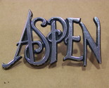 1976 77 78 79 80 Dodge Aspen fender emblem # 4022355 - $27.00