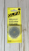 NEW Olfa 45mm Pinking Rotary Blade PIB45-1 Edges Hems Sewing Cutting Tool 9456 - £11.64 GBP