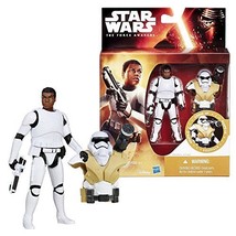 The Force Awakens Star Wars Year 2015 Armor Up Series 4 Inch Tall Figure - FINN  - £23.89 GBP