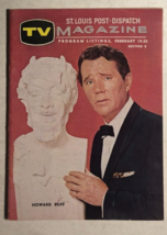 TV MAGAZINE St. Louis (MO) Post-Dispatch February 19, 1961 Howard Duff - £11.79 GBP