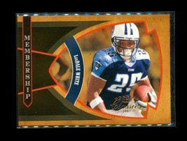 2007 Donruss Classics Membership Football Card M-18 Lendale White Titans Le - £3.97 GBP