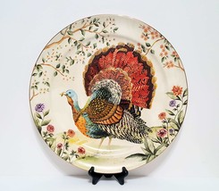 NEW Pottery Barn Large Botanical Harvest Turkey Serving Platter 17.25&quot; S... - £156.90 GBP