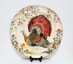 NEW Pottery Barn Large Botanical Harvest Turkey Serving Platter 17.25&quot; S... - £157.26 GBP