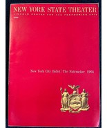 NYC Ballet Nutcracker Playbill Christmas 1964 NY State Theatre, Balanchine - $22.56 CAD
