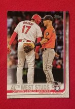 2019 Topps Shohei Ohtani &amp; Alex Bregman AL West Studs #266 FREE SHIPPING - $2.24