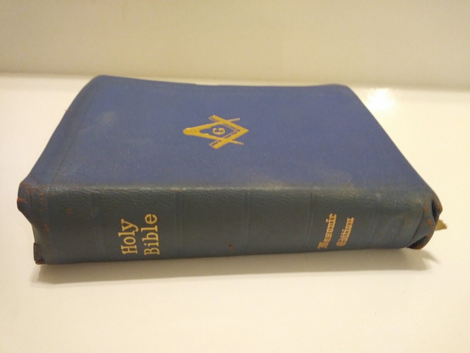 The Bible and King Solomon&#39;s Temple in Masonry, Kelchner, 1940, Holy Bible - $10.00