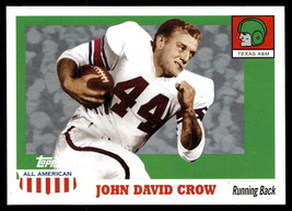2005 Topps All American #23 John David Crow  VG-EX-B111R2 - £15.82 GBP