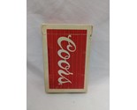 Vintage 1979 Coors Playing Card Deck No Jokers - £5.70 GBP
