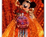 Disney World Spectro Magic Mickey Mouse Orlando FL UNP Continental Postc... - £3.62 GBP