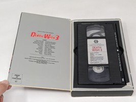Death Wish 3 1985 1986 VHS Movie Big Box Charles Bronson Cannon NO UPC V... - £15.63 GBP