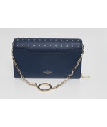 New Valentino Rockstud Wallet on Chain Degrade Leather Clutch Bag - $880.04