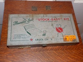 Vintage Thunder Bolt Stock Easy Flat Kit Heavy Metal Parts Box Creed Co - $2,186.81 MXN
