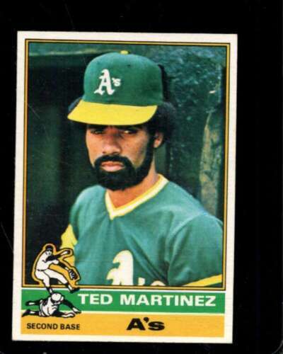 Primary image for 1976 TOPPS #356 TED MARTINEZ EX ATHLETICS NICELY CENTERED *X104871
