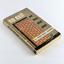 No Exit And ThreeOther Plays Jean-Paul Sartre Vintage Paperback Book image 3