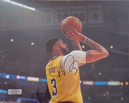 ANTHONY DAVIS LAKERS SIGNED AUTOGRAPHED AUTO 8x10 PHOTO NBA HERITAGE COA - $114.76 CAD