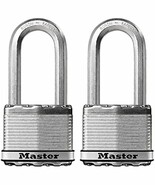 Master Lock M5XTLH Magnum Heavy Duty Outdoor Padlock with Key, 2 Pack - $58.90 CAD