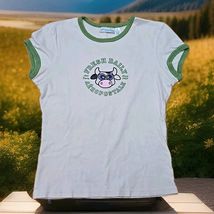 Aeropostale Vtg Y2K Ringer Baby Tee Womans Sz Small Preppy Grunge Fresh ... - $29.70