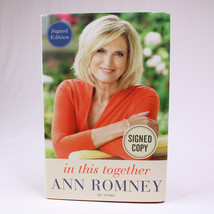 SIGNED In This Together My Story By Ann Romney Hardcover Book w/DJ 2015 1st Ed. - £15.07 GBP
