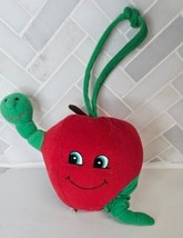 Small Fry Design Apple and Worm Pull String Lullaby Musical Plush Baby Nursery - £18.00 GBP